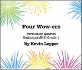 FOUR WOW-ERS PERCUSSION ENSEMBLE cover